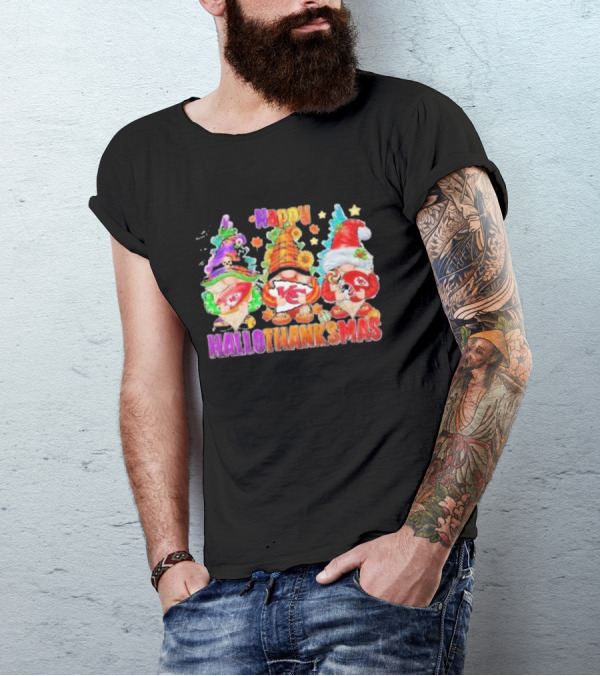 Get Ready For Happy HalloThanksMas With This Kansas City Chiefs T-Shirt