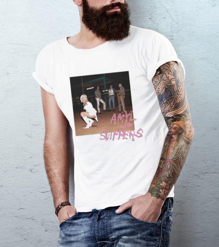 Amyl And The Sniffers Nighttime Band Image Tour T-Shirt