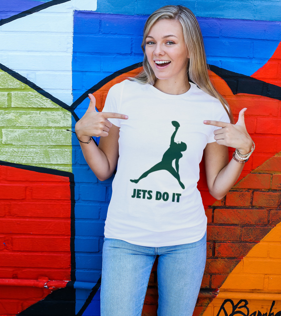 Garrett Wilson Jets Do It Air Catch T-Shirt
