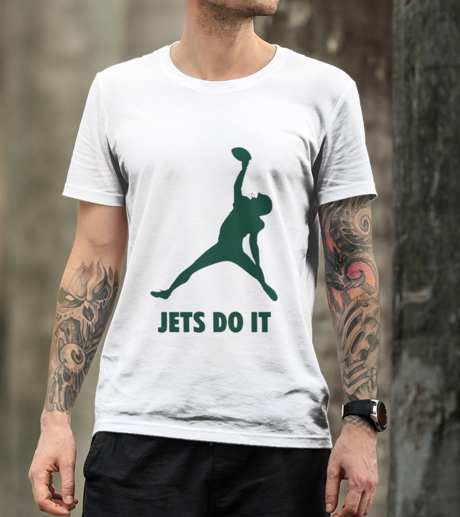 Garrett Wilson Jets Do It Air Catch T-Shirt