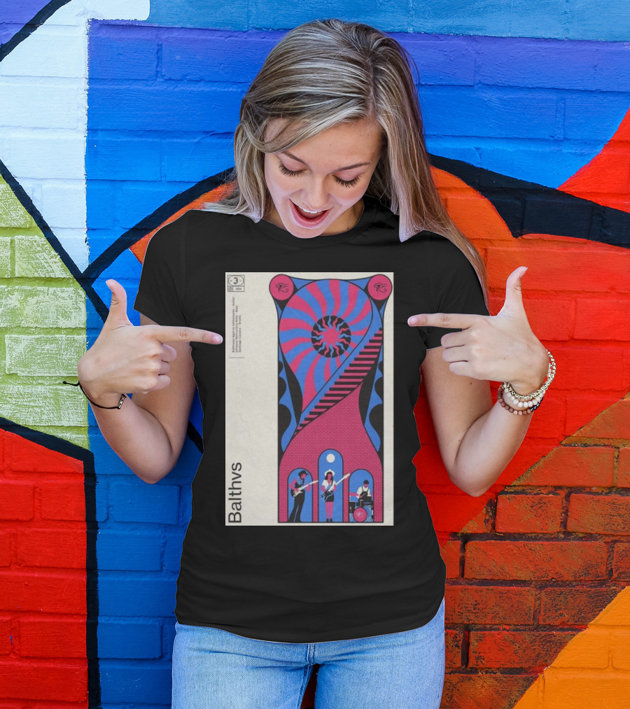 Balthvs Psychedelic Funk Trio Colombian Middle Eastern Music Nov 6 T-Shirt