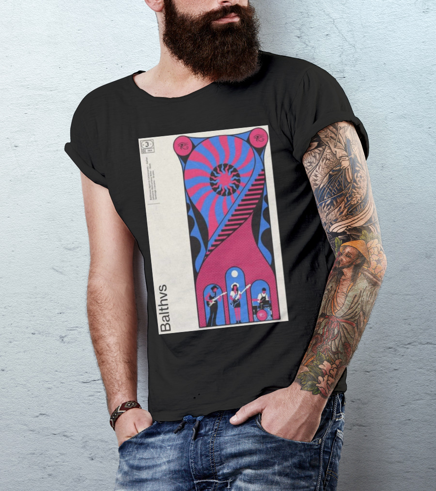 Balthvs Psychedelic Funk Trio Colombian Middle Eastern Music Nov 6 T-Shirt