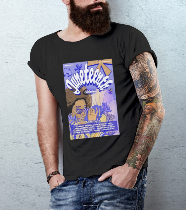 Juneteenth Celebration Featuring Cassidy Snider At The Camel Richmond VA June 19 T-Shirt
