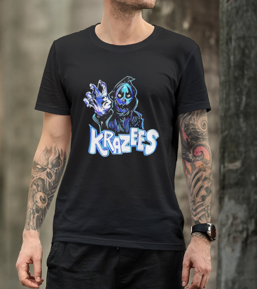 Krazees Grim Reaper Stare Krazees HOK Sent Here To Take You T-Shirt