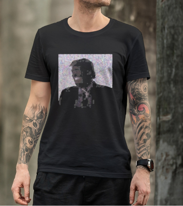 Funny Ahh Tees Trump Ken Carson Grillz Pixel T-Shirt