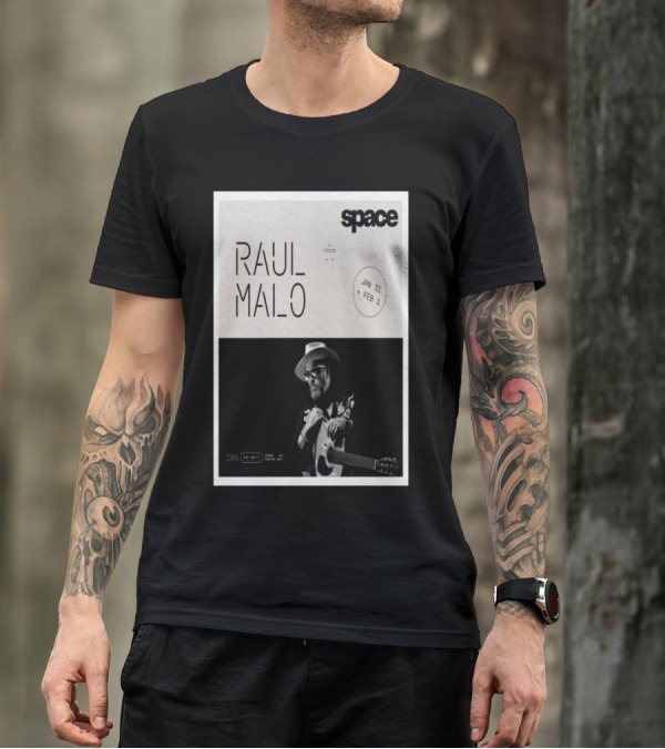 Raul Malo Live At Evanston SPACE Jan 31-Feb 1 2025 T-Shirt