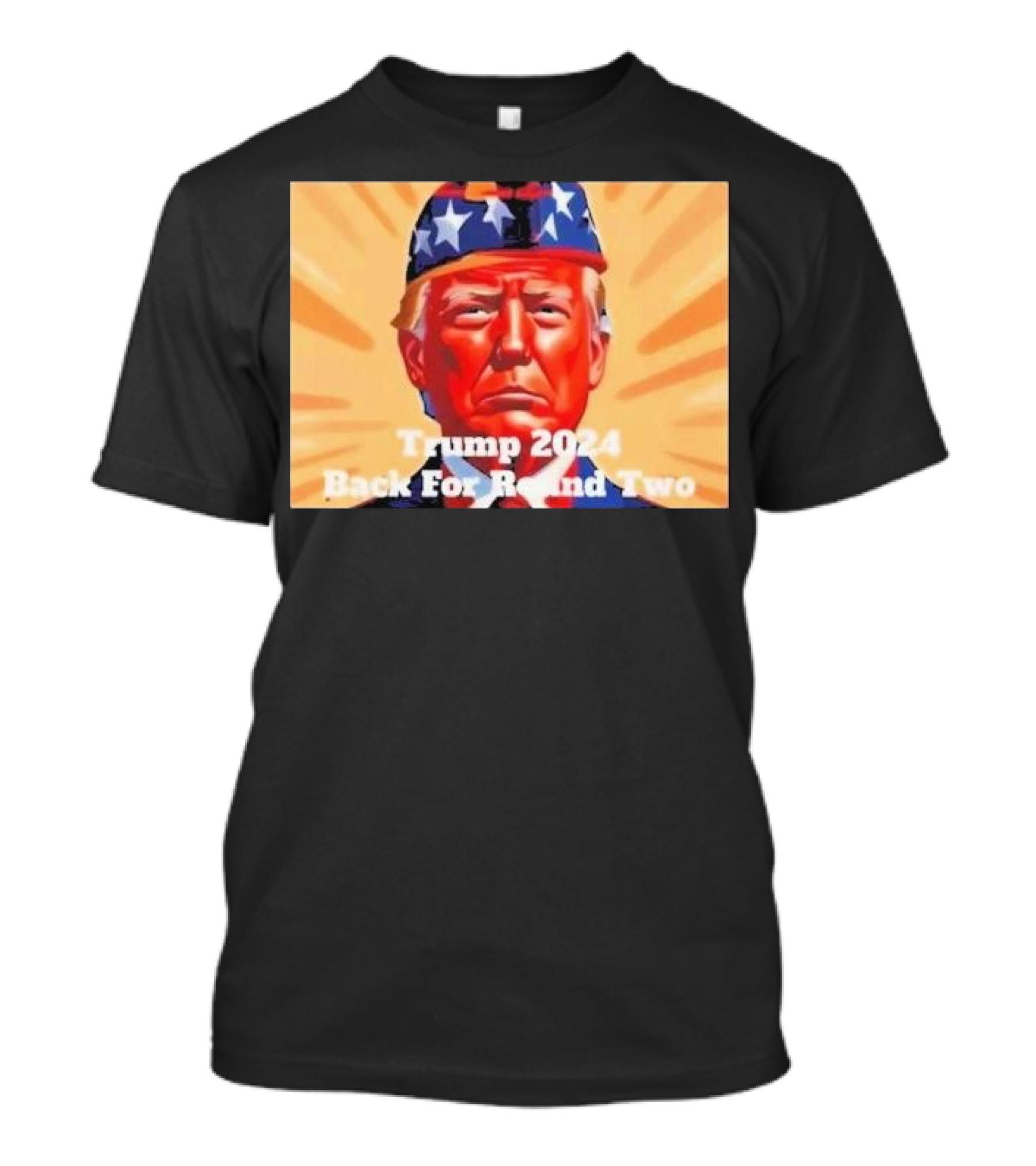 Trump 2024 Back For Round Two T-Shirt