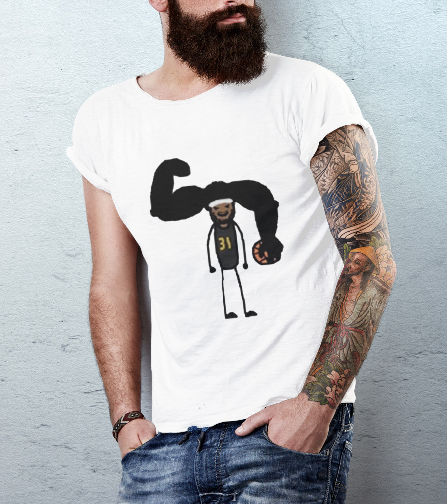 Paint The Fro Basketball Player Number 31 Basketball T-Shirt