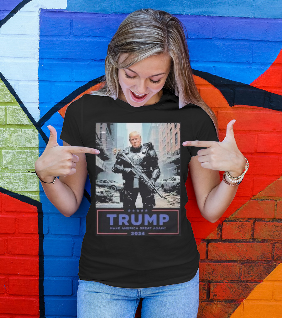 Trump 2024 Apocalyptic Make America Great Again T-Shirt