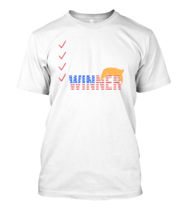 Winner Donald Trump Deplorable Irredeemable American Flag T-Shirt