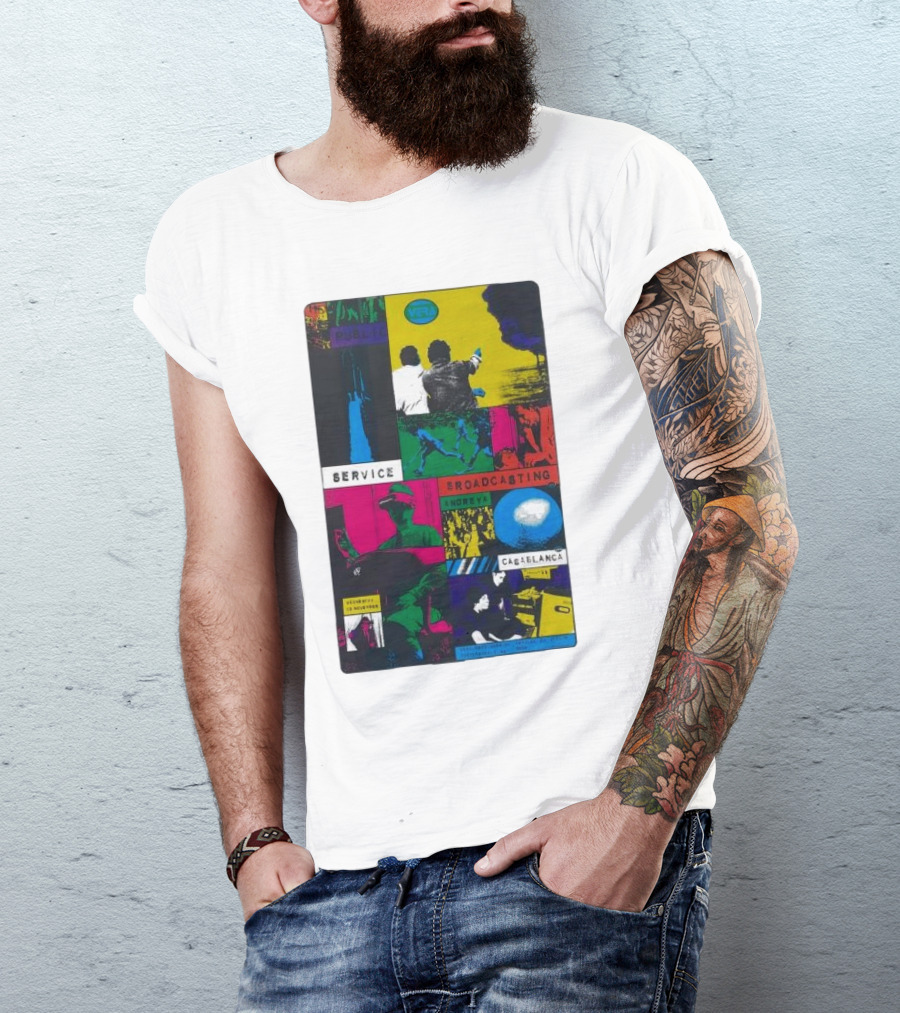 Service Broadcasting Groningen Netherlands Nov 13 2024 Tour Casablanca Public Image Limited T-Shirt