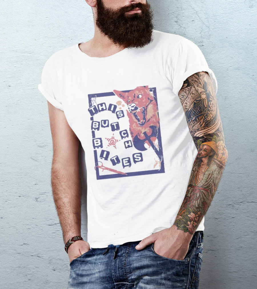 This Butch Bites Wolf Scissors T-Shirt