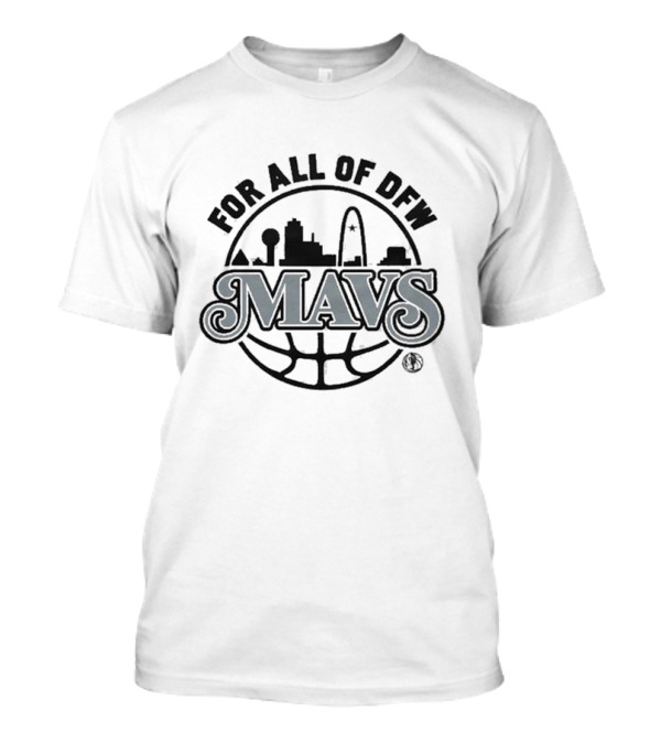 FOR ALL OF DFW MAVS Dallas Mavericks City Edition T-Shirt
