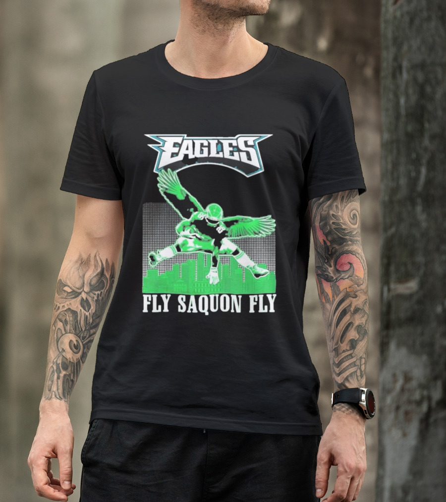 Eagles Fly Saquon Fly T-Shirt