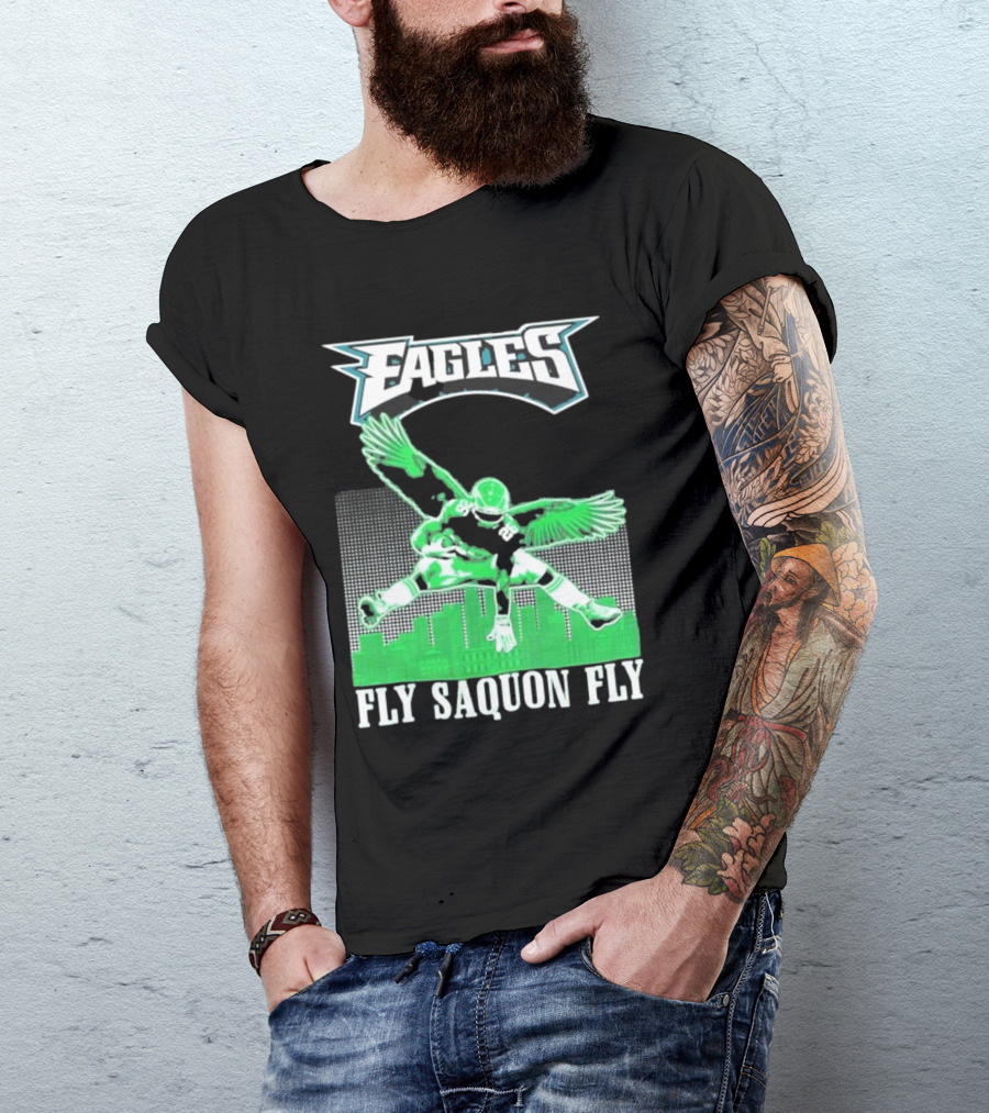 Eagles Fly Saquon Fly T-Shirt