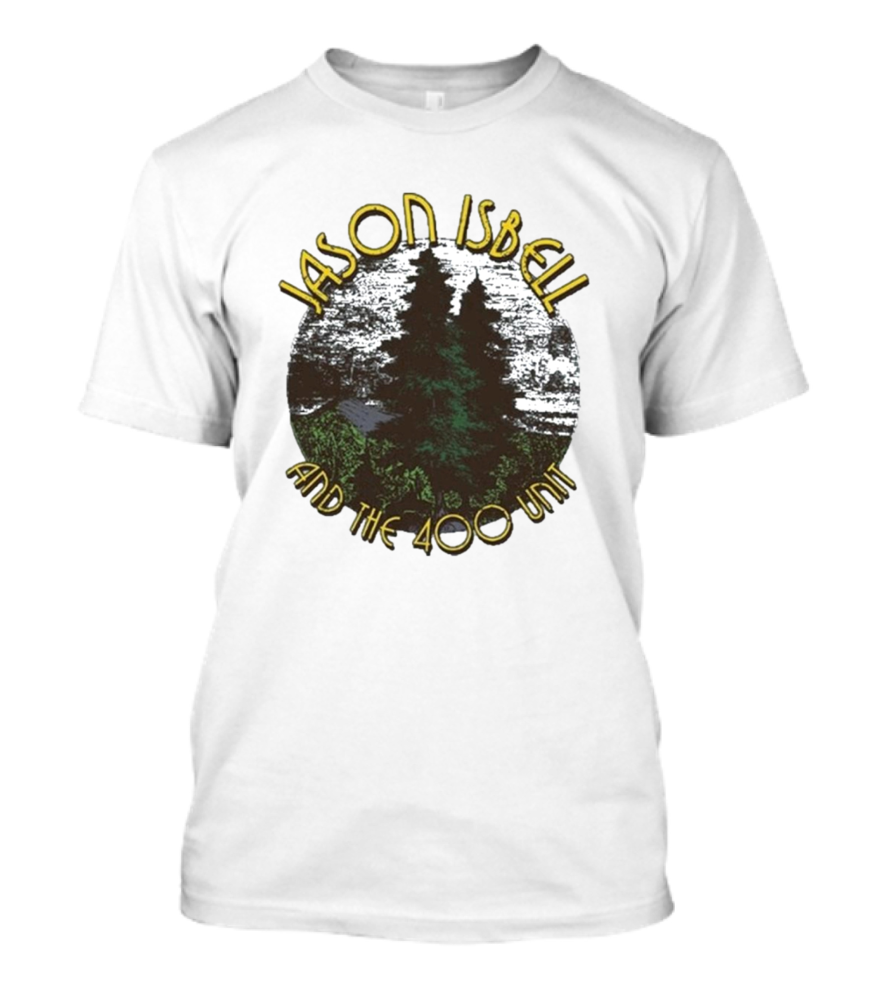 Jason Isbell And The 400 Unit Nov 2024 Tour Forest T-Shirt