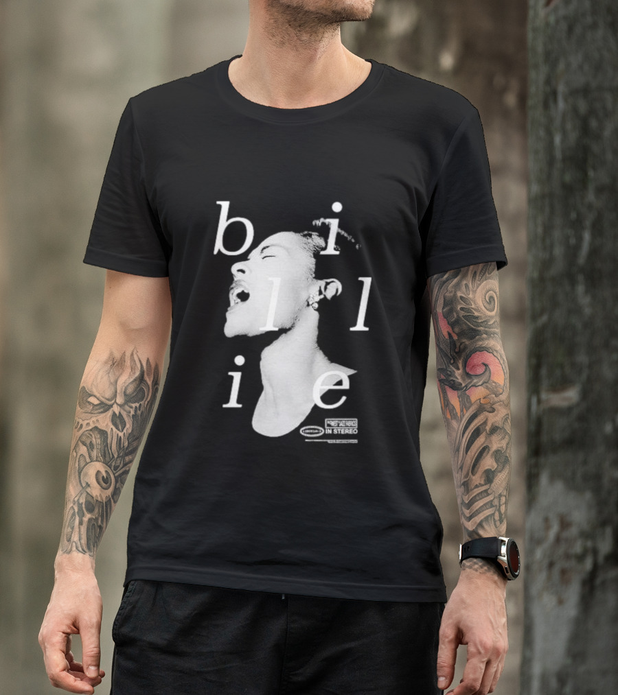 Billie Holiday Cafe Society Prestige Analog In Stereo T-Shirt