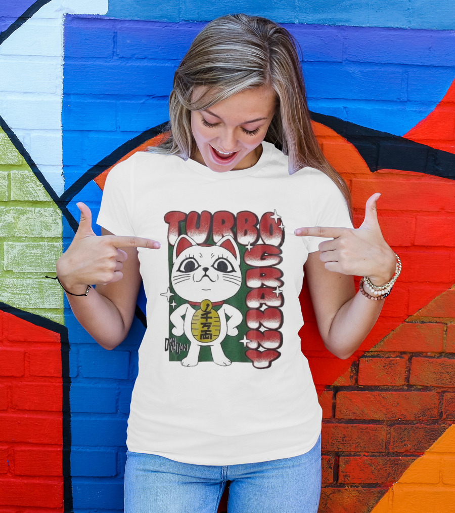 Dandadan Turbo Granny Lucky Cat T-Shirt