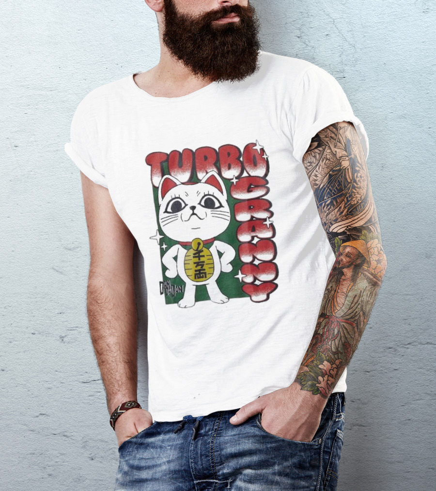 Dandadan Turbo Granny Lucky Cat T-Shirt