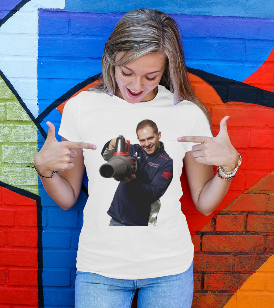 Stefan Bradl Servus TV 2024 Honda Racing Blow Dryer Fun T-Shirt
