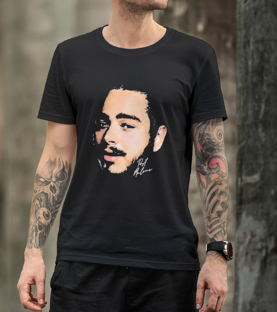 Post Malone Portrait I Like You T-Shirt