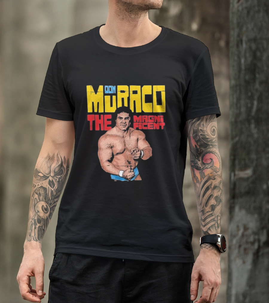 Don Muraco The Magnificent Wrestler Retro T-Shirt