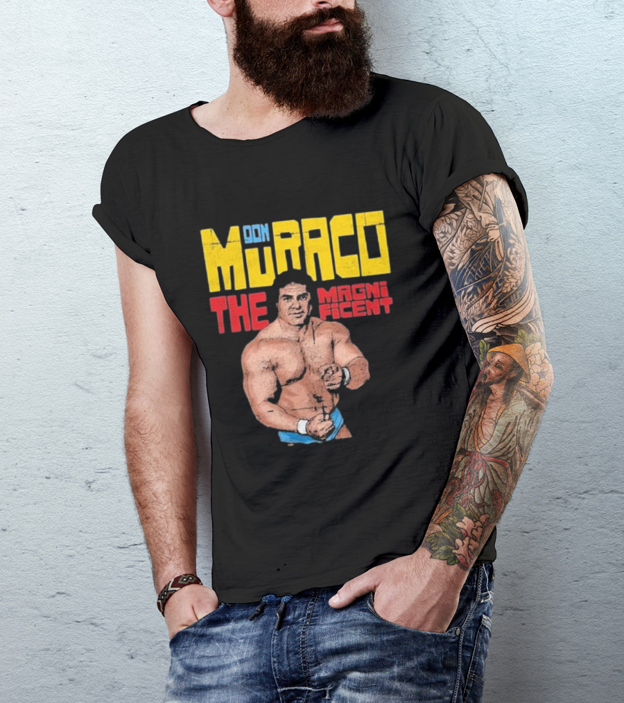 Don Muraco The Magnificent Wrestler Retro T-Shirt