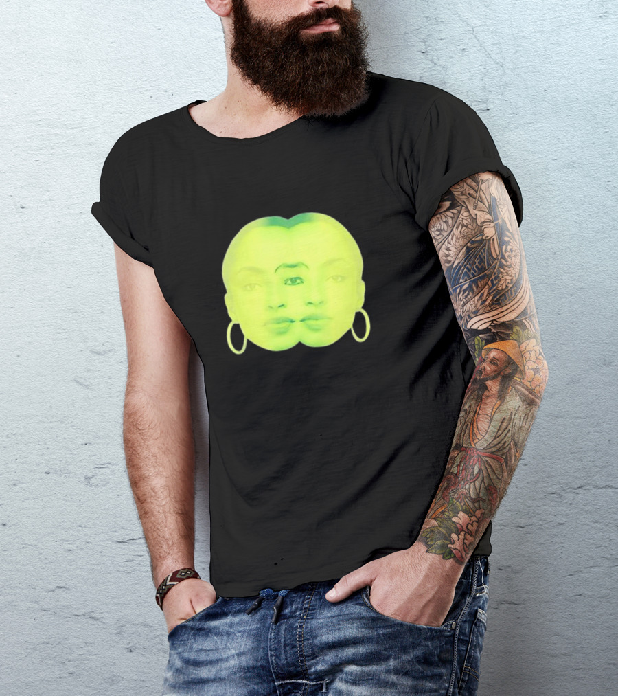 Sade André 3000 Green Dual Faces T-Shirt