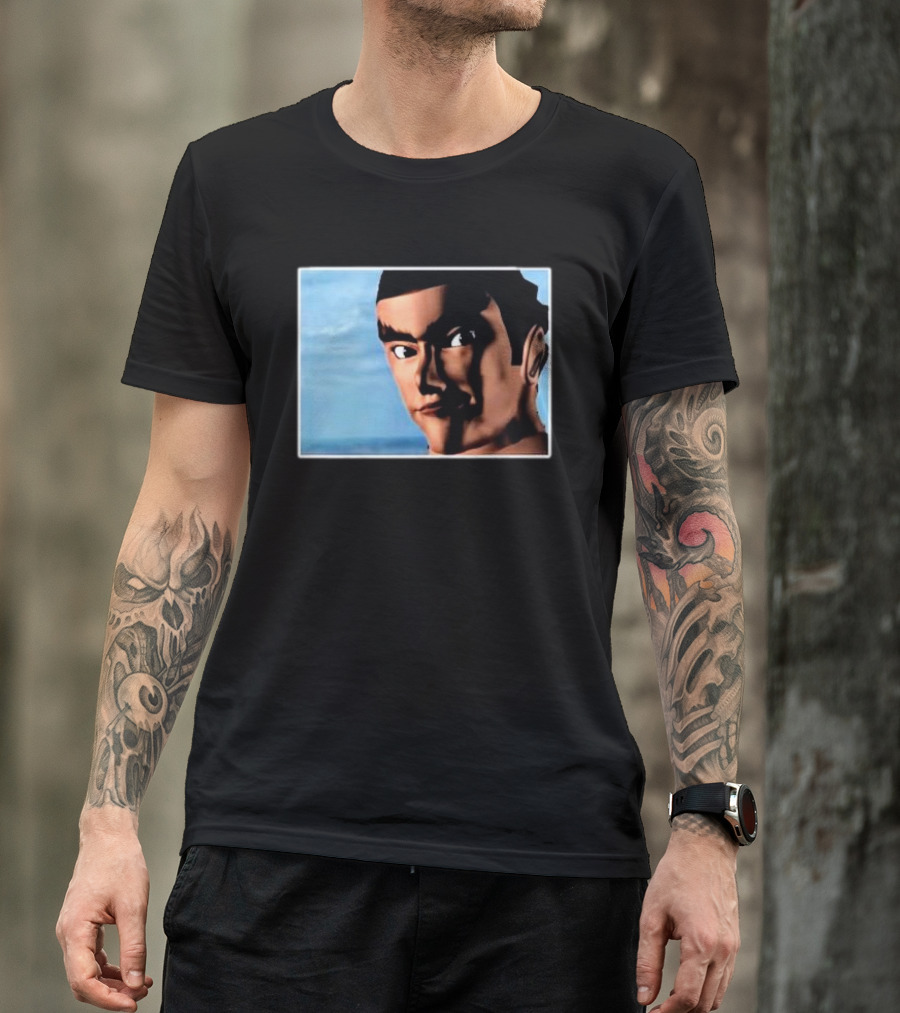 Tekken Kazuya Mishima Retro Image T-Shirt
