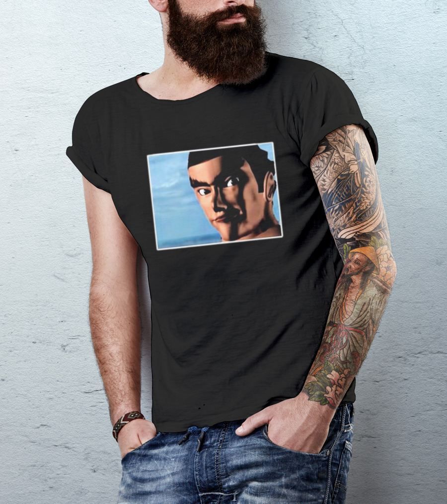 Tekken Kazuya Mishima Retro Image T-Shirt