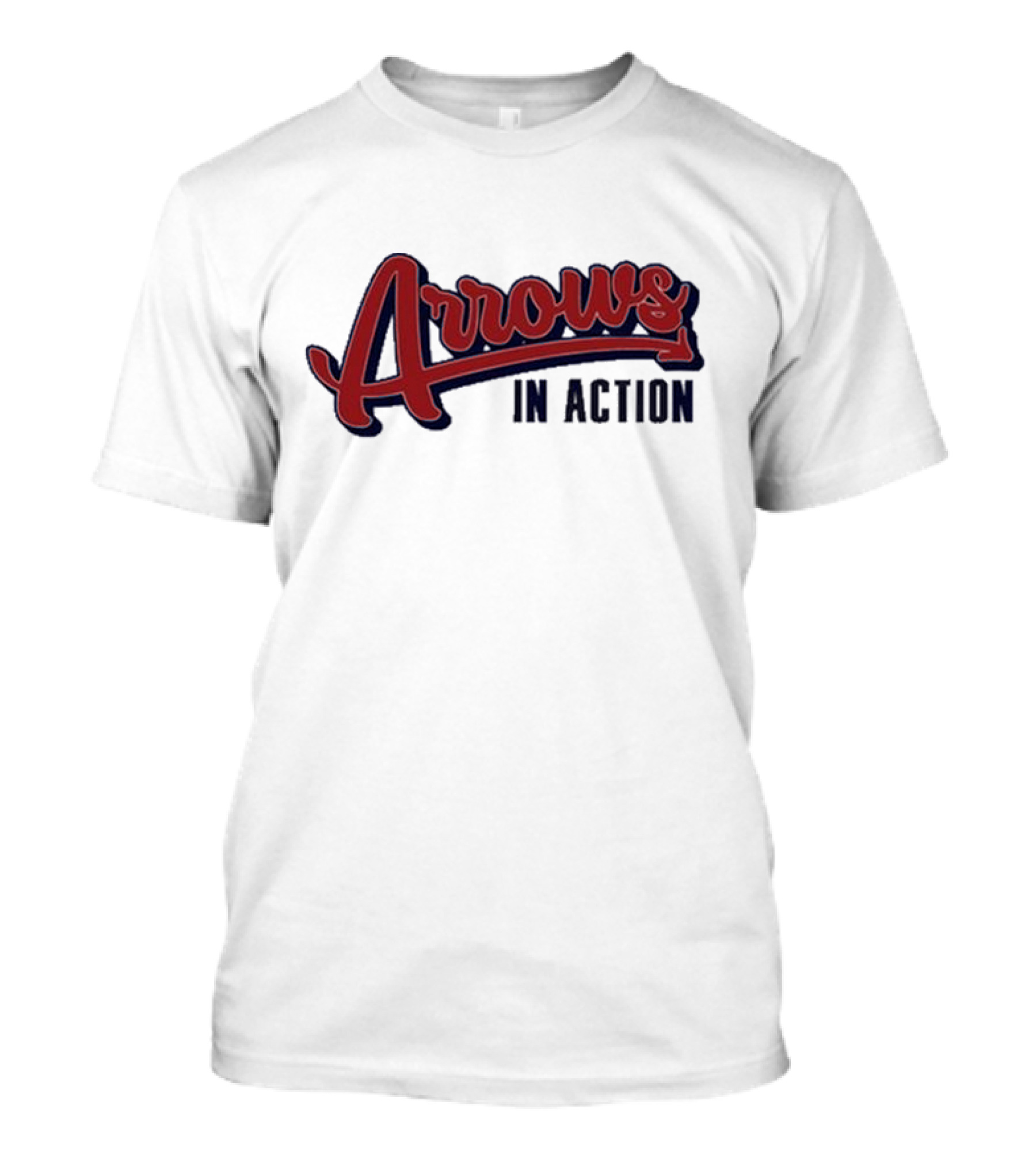Arrows In Action Athletic Vintage Style Sports T-Shirt