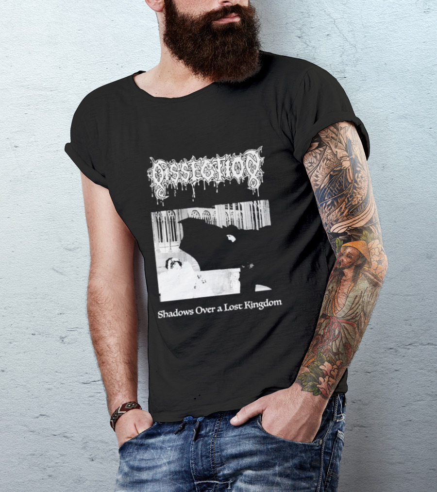Dissection Shadows Over A Lost Kingdom Gothic Band T-Shirt