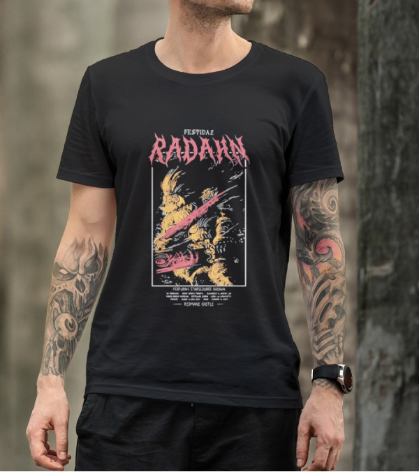 Festivale Radahn Featuring Starscourge Radahn Redmane Castle Elden Ring T-Shirt