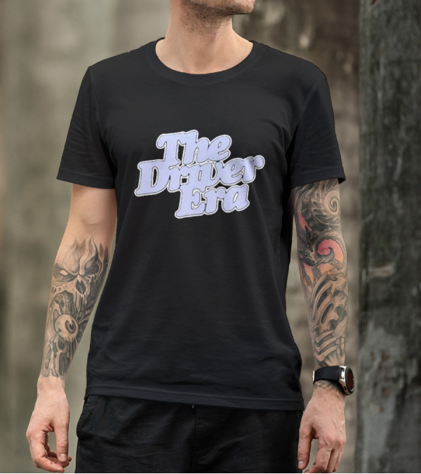The Driver Era Lavender Text T-Shirt