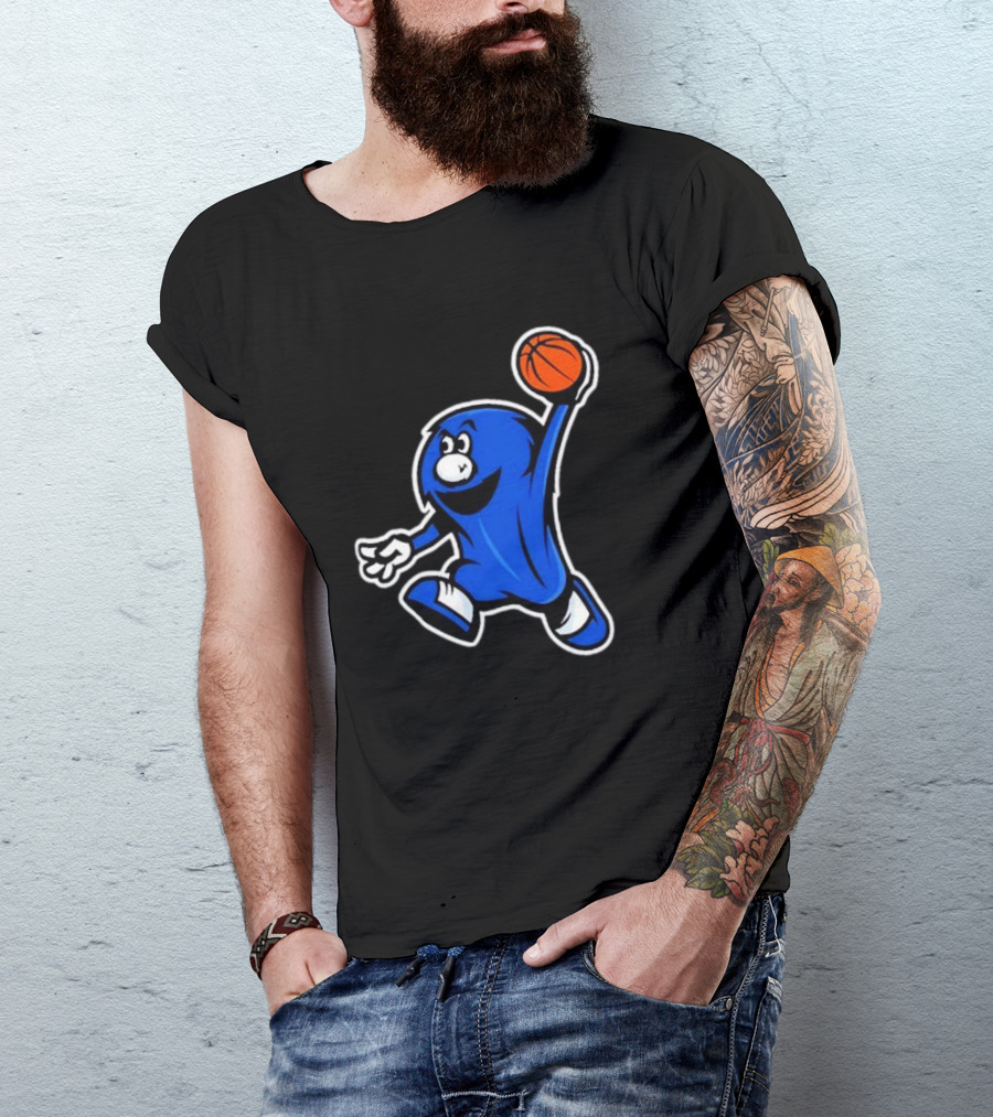 Dicks Xavier Musketeers Blue Blob Basketball T-Shirt