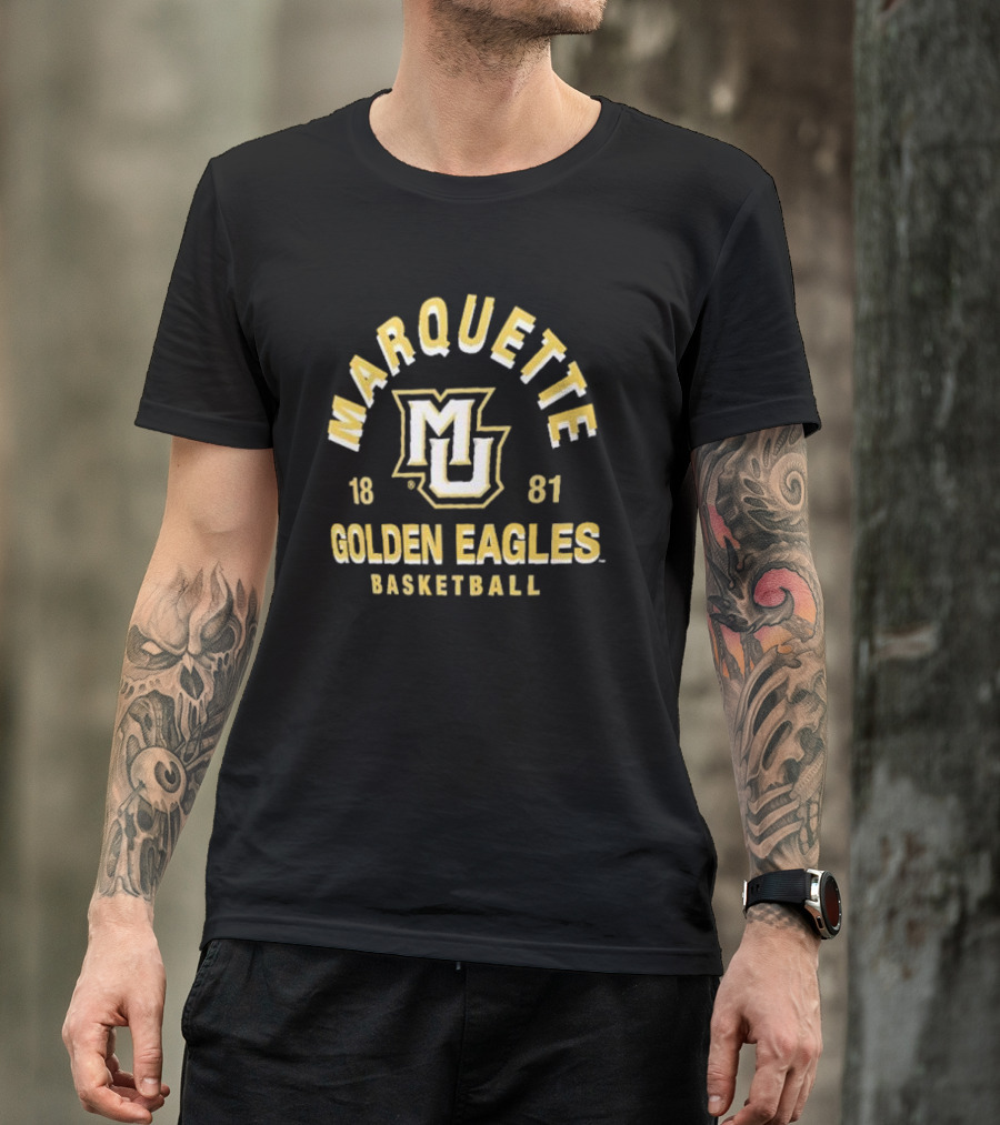Marquette Golden Eagles Basketball 1881 MU T-Shirt