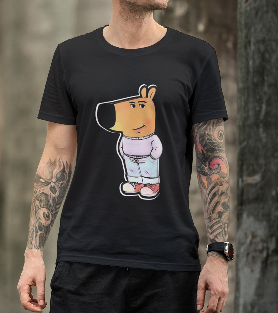 I Don't Know Who This Is. My New Character Is A Chill Guy In Relaxed Outfit With Hands In Pockets T-Shirt