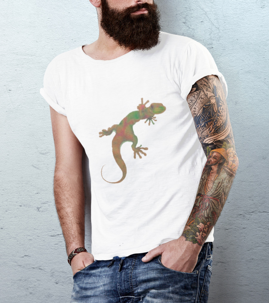 Yardsale Cool Gecko Psychedelic Vibe T-Shirt