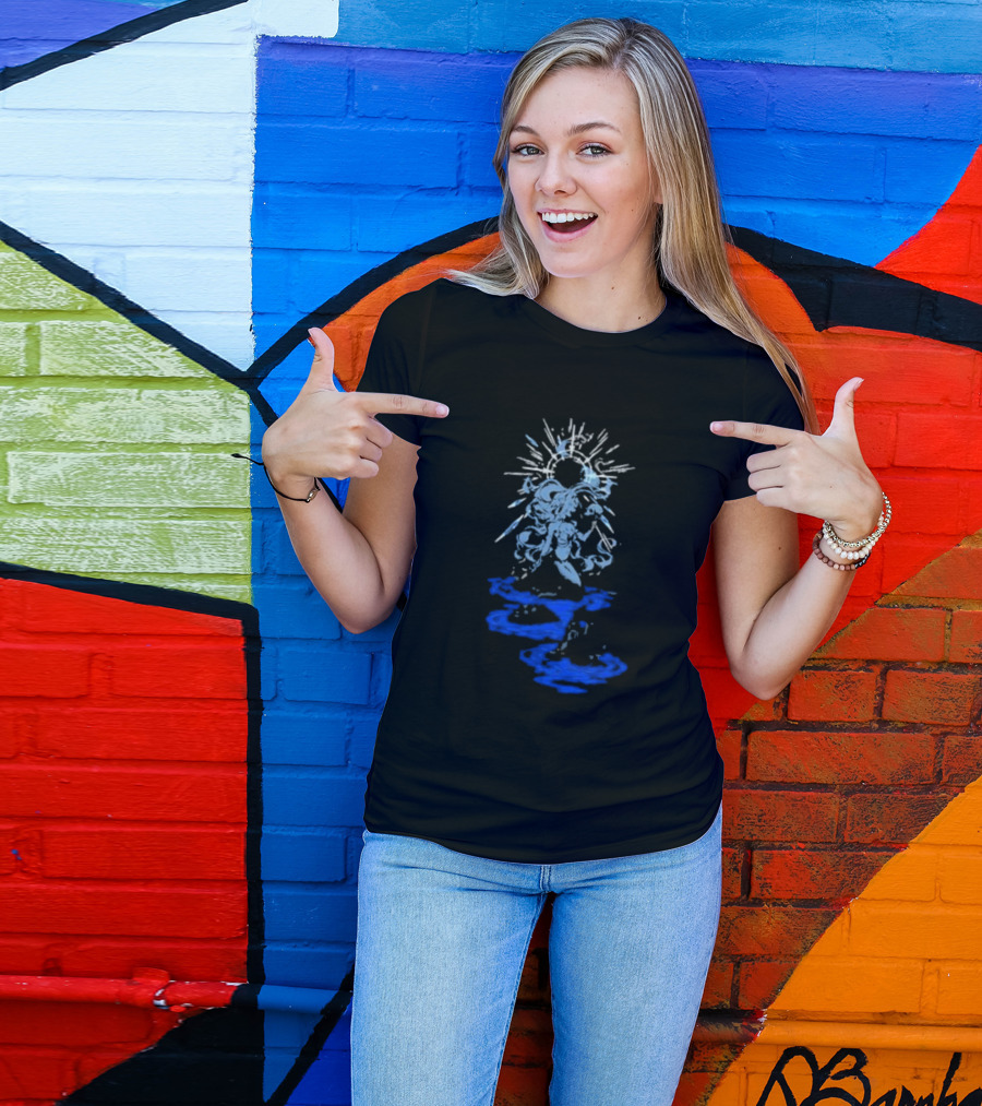 Leeandlie Moonlit Siren Enchanting Oceanic Illumination T-Shirt