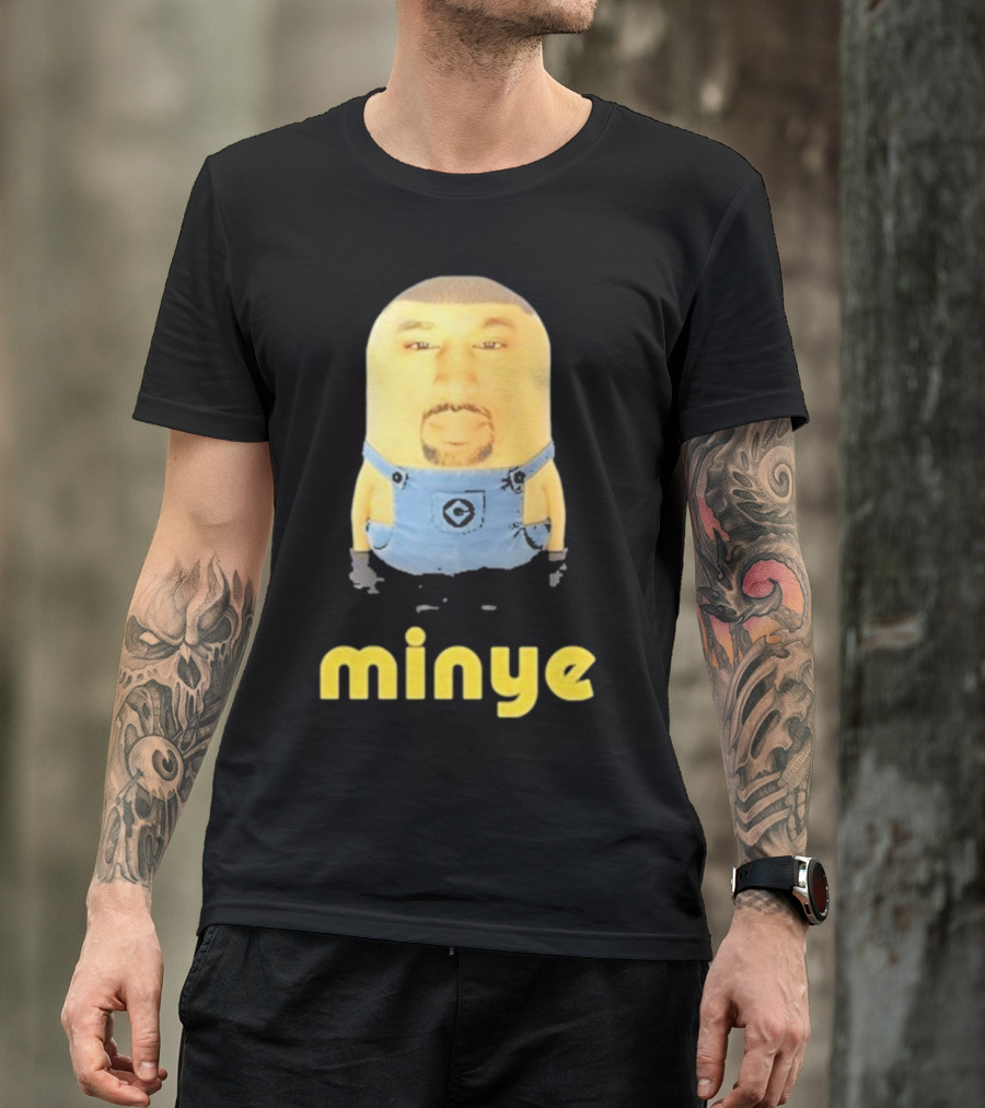 Minye Face Parody Minion Meme Character T-Shirt