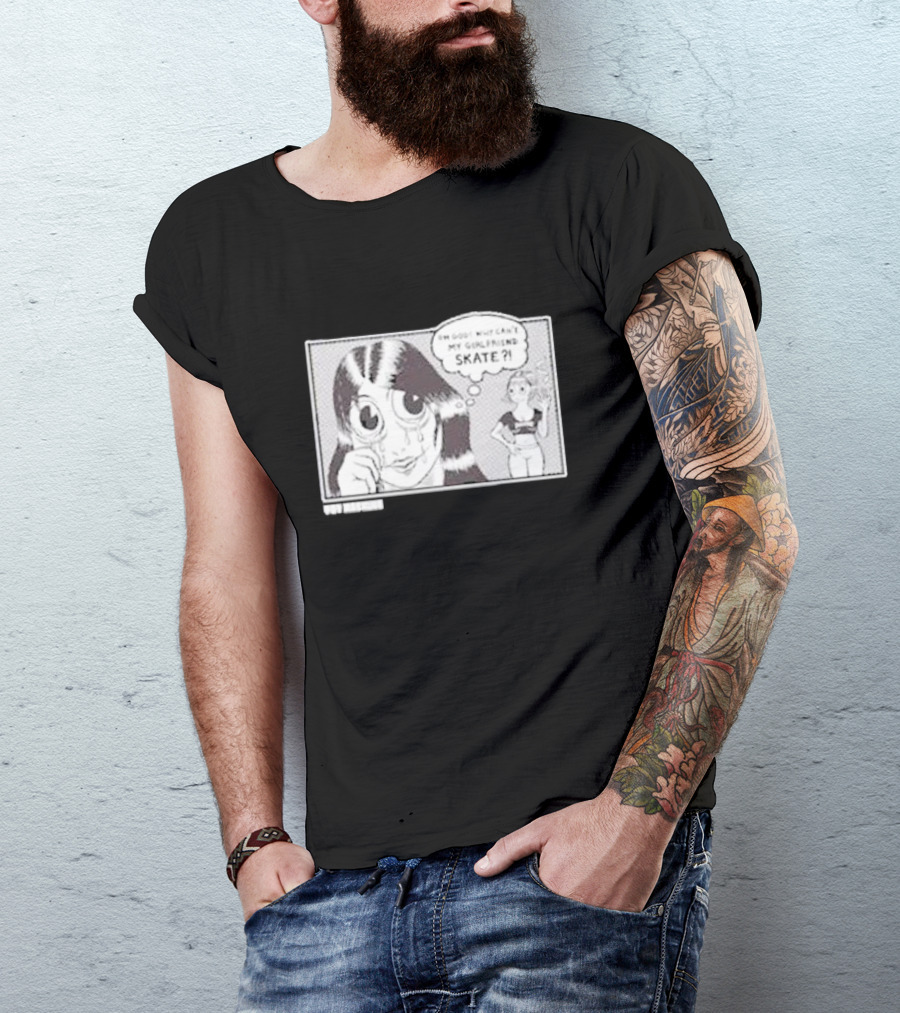 Thrasher Toy Machine Oh God Why Can't My Girlfriend Skate T-Shirt