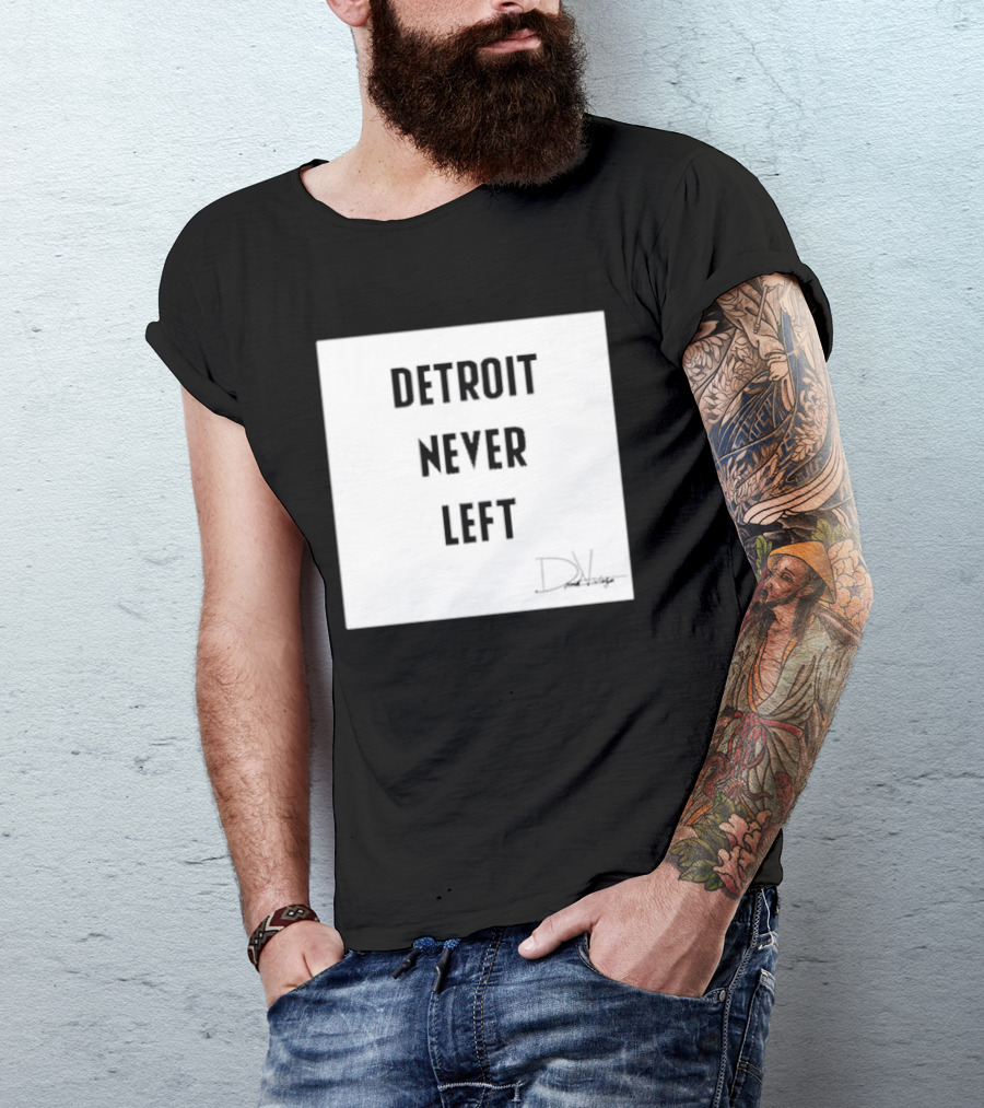 Detroit Never Left D.Vintage T-Shirt