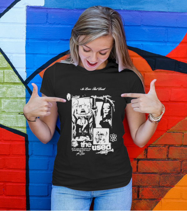 The Used Albums No Love And Death In Love And Death T-Shirt
