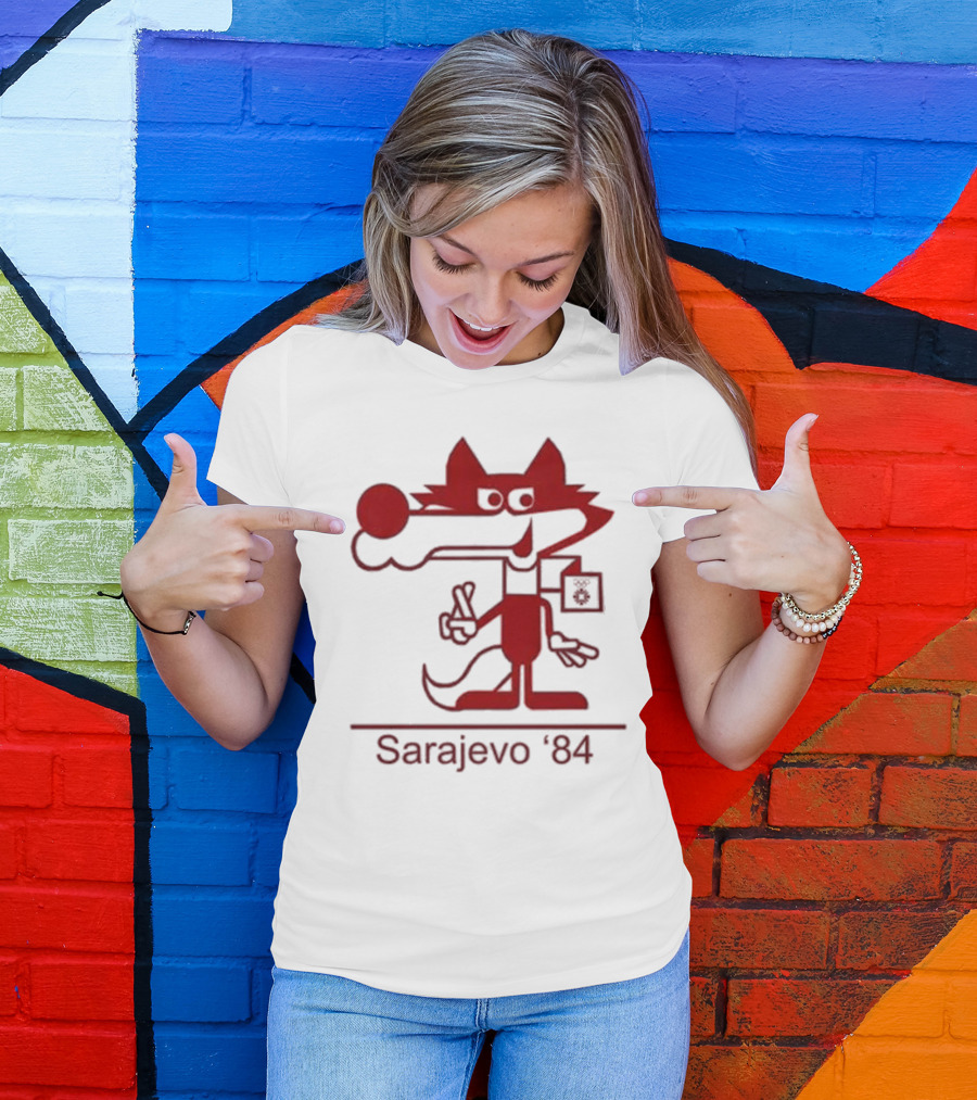 Vucko Sarajevo '84 Winter Olympics Mascot T-Shirt