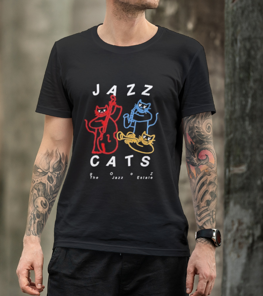 Jazz Cats At The Jazz Estate T-Shirt