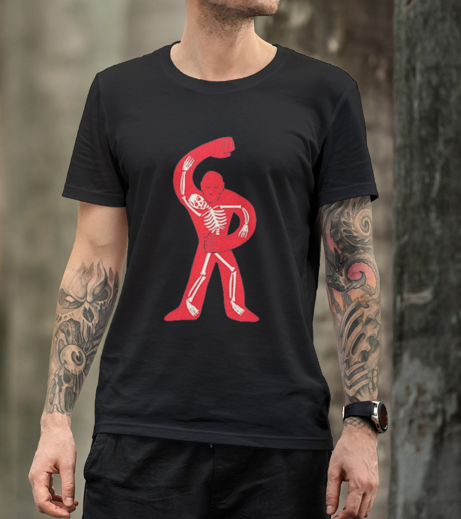 Dancing Skeleton Embrace Lord Huron T-Shirt