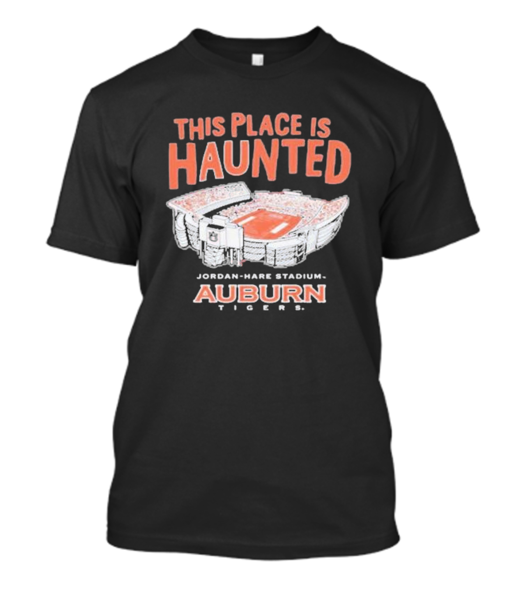 This Place Is Haunted Jordan-Hare Stadium Auburn Tigers T-Shirt