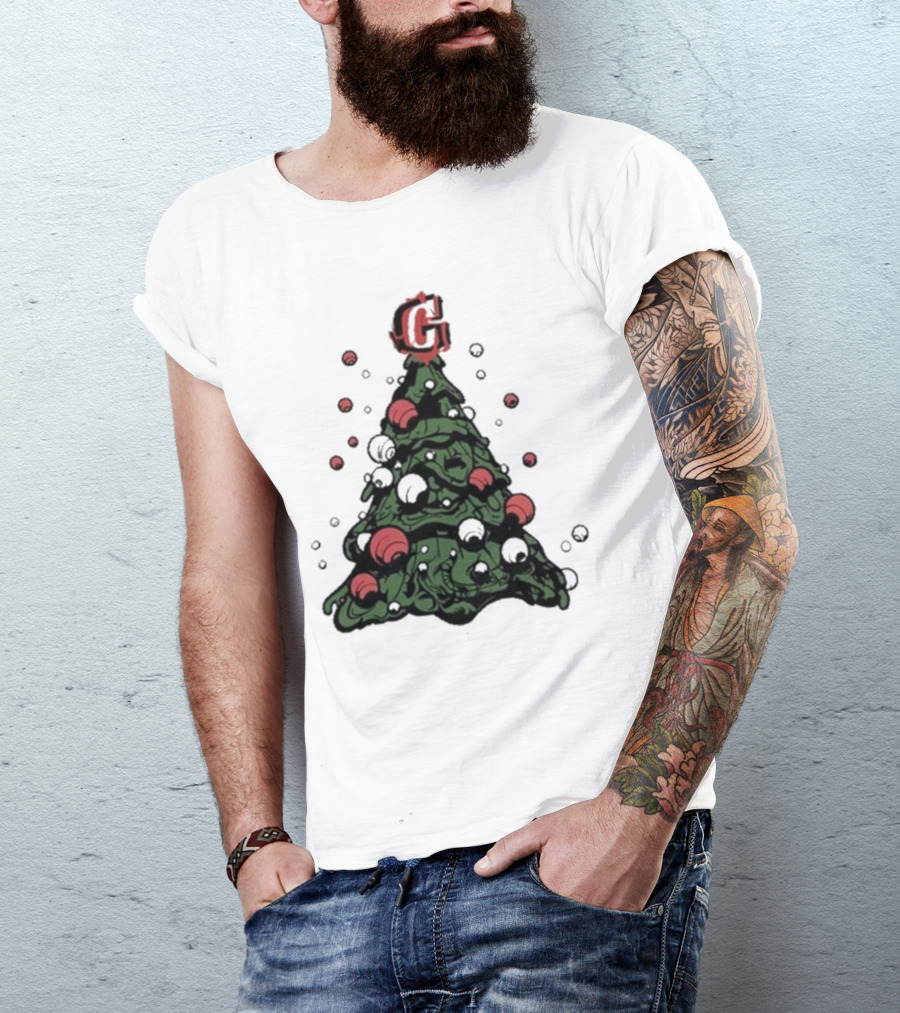 Santa Tree Graffiti Christmas Tree G T-Shirt