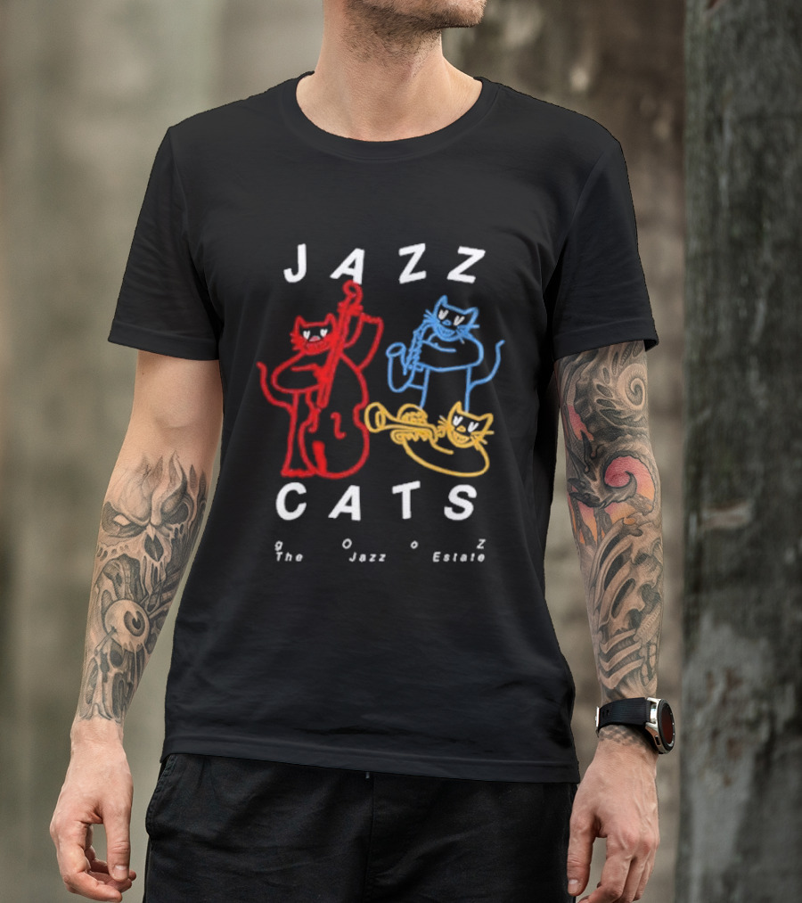 Jazz Cats Gooz The Jazz Estate Trio T-Shirt