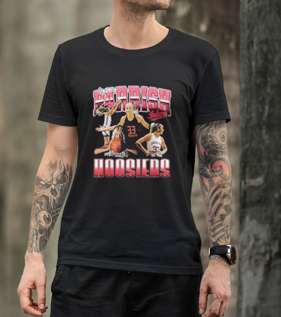 Sydney Parrish Indiana Hoosiers Basketball 33 T-Shirt